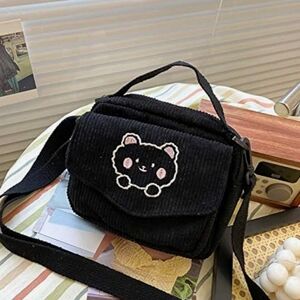 Kawaii Purse Crossbody Bag Kawaii Wallet Kawaii Crossbody Bag Kawaii Corduroy pu
